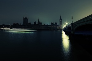 Houses of Parliament, London - Earth Hour